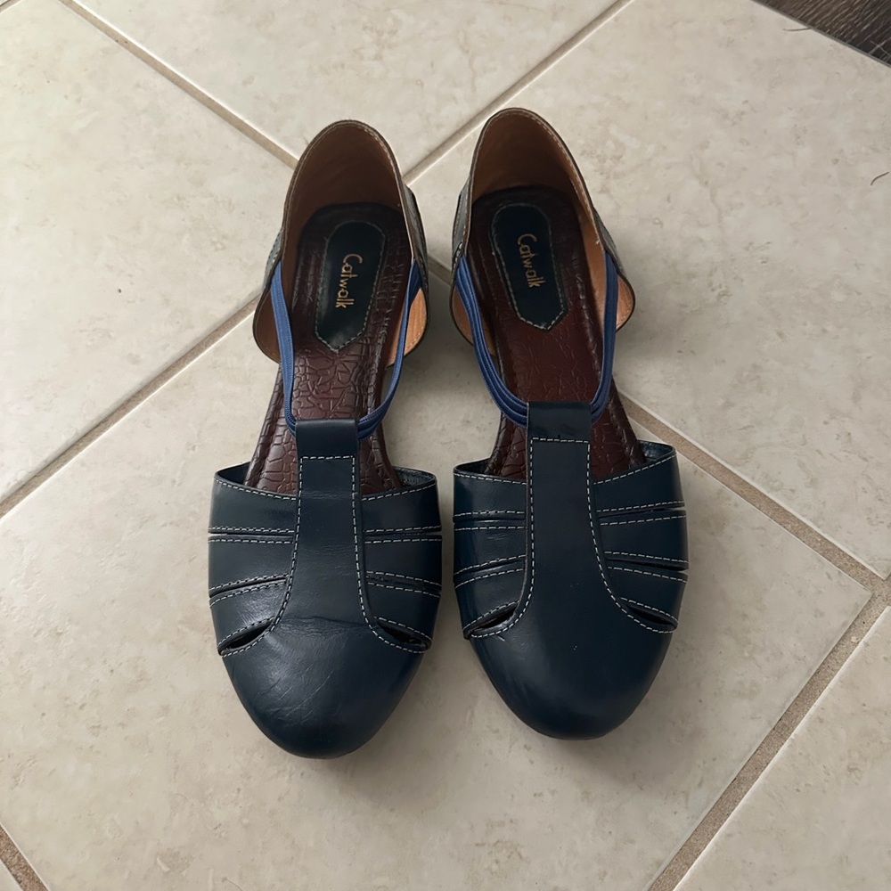 Wild Fable Black Buckle Flats